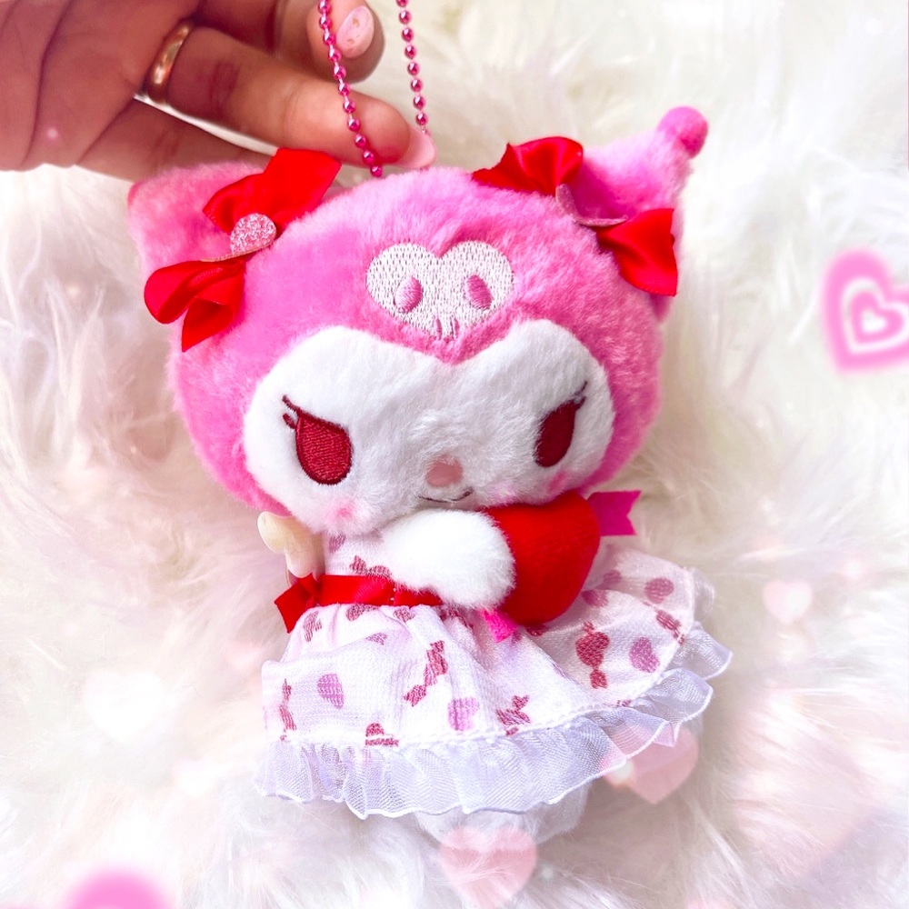 👼🏼💖☁️ Kuromi angel plush keychain ☁️💖👼🏼
